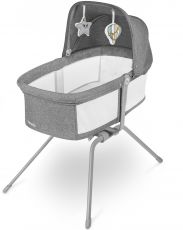 Детская кроватка 3 в 1 Lionelo Malin GREY STONE